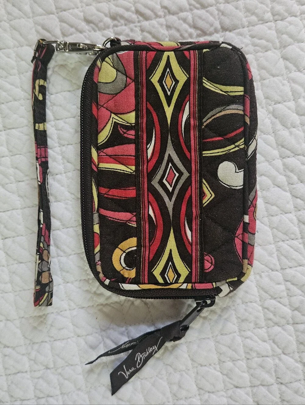 Vera Bradley Puccini zippered wristlet